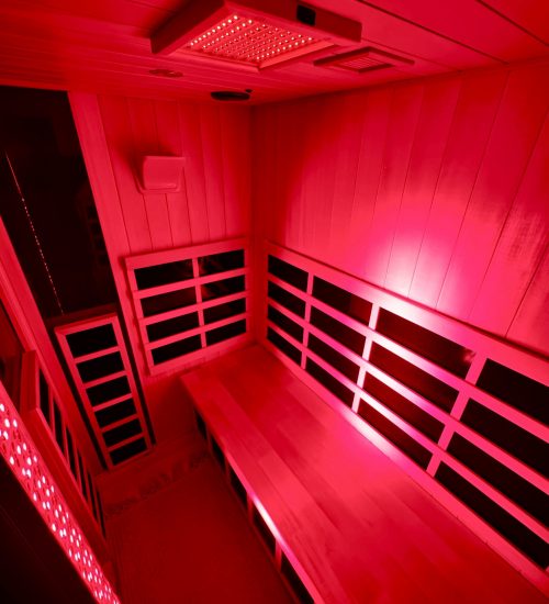 Vitality Booth 10 Red Light Therapy and Salt Therapy - Vitality Booth - Anti-aging, increasing collagen production - Key Benefits of Vitality Booth - Ciao Bella Salon Spa Wellness Center in Islamorada Florida Keys