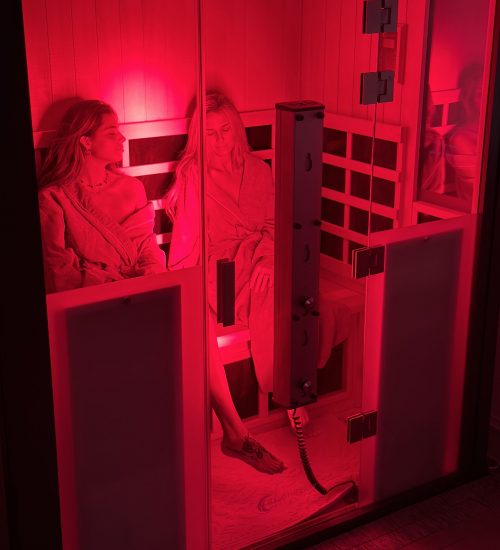 Vitality Booth 9 Red Light Therapy and Salt Therapy - Vitality Booth - Anti-aging, increasing collagen production - Key Benefits of Vitality Booth - Ciao Bella Salon Spa Wellness Center in Islamorada Florida Keys